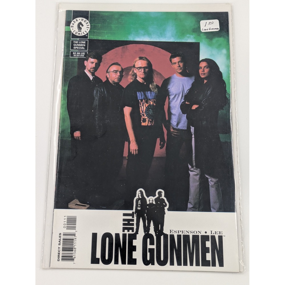 Dark Horse Comics The Lone Gunmen Special X-Files Spin-off Comic Book 1996